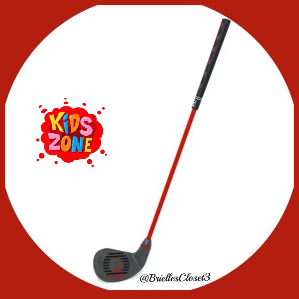 🌸 New Tee Up Kids Red and Black Golf Club, Qty 1